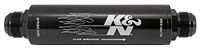 K&N in-line oliefilter - 16AN, 74 Micron (81-1012)