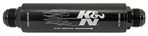 K&N in-line oliefilter - 16AN, 74 Micron (81-1012)
