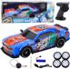 LEAN TOYS Rc-sportwagen met verlicht driftlichaam blauw
