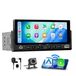 Awesafe Icecat 6,86-inch Android autoradio, 1DIN, Carplay, navigatie, Bluetooth, RDS, Wi-Fi, DSP, GPS, DAB+, 64GB