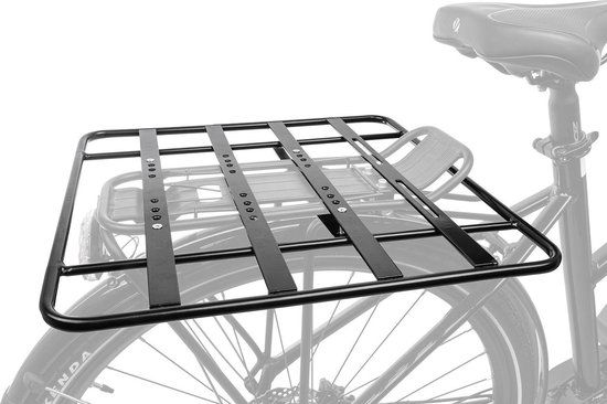 M-wave Dragerplaat 400 X 400 Mm Aluminium Zwart