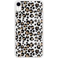 Apple iPhone XR Leopard Verstevigd hoesje met sublimatie bedrukking