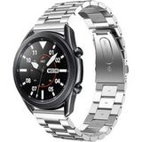 Strap-it Samsung Bracelet acier Samsung Galaxy Watch 3 45mm (argent)
