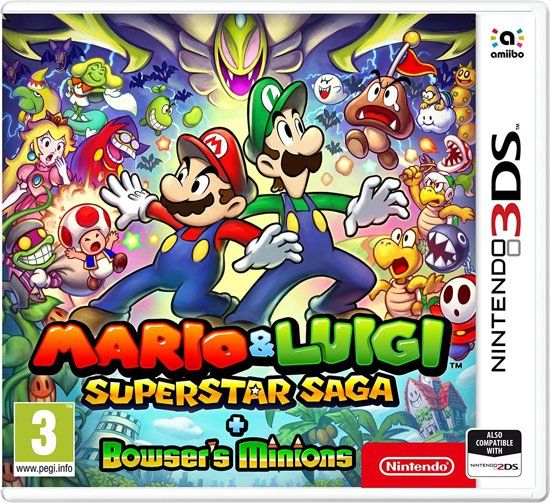 Nintendo Mario & Luigi Superstar Saga 3DS - Videogame