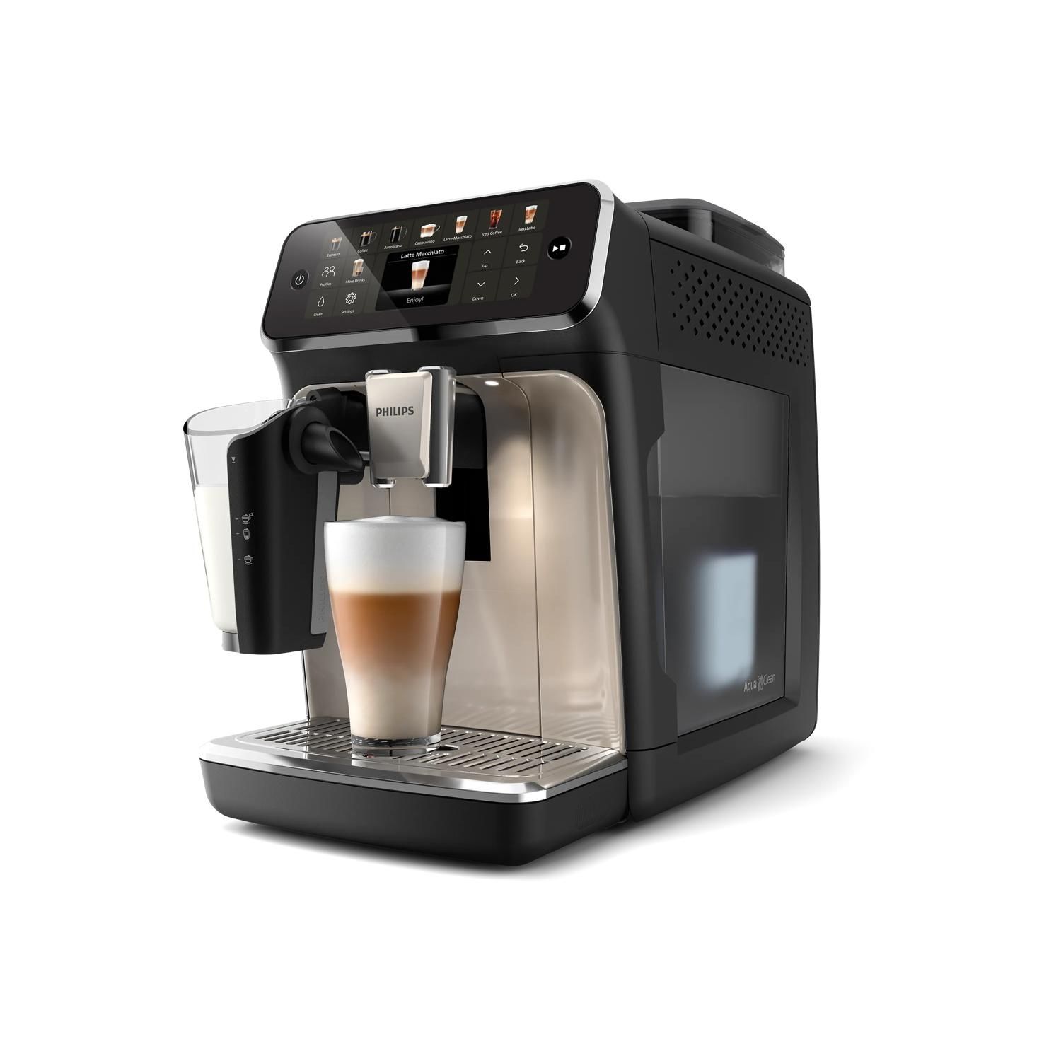 Philips 5500 Series EP5547/90 - Volautomatische Espressomachine - Zwart/Chroom