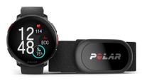 Polar VANTAGE V3 Montre de sport connectée avec GPS + Polar H10 capteur de fréquence cardiaque - Noir/gris