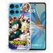 Cokitec Motorola G75 5G Manga My Hero Academia Poster Versterkte hoes