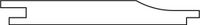 Merkloos Tuindeco Overhangend rabat Midden-Europees grenen 1,8x14,5x360 cm