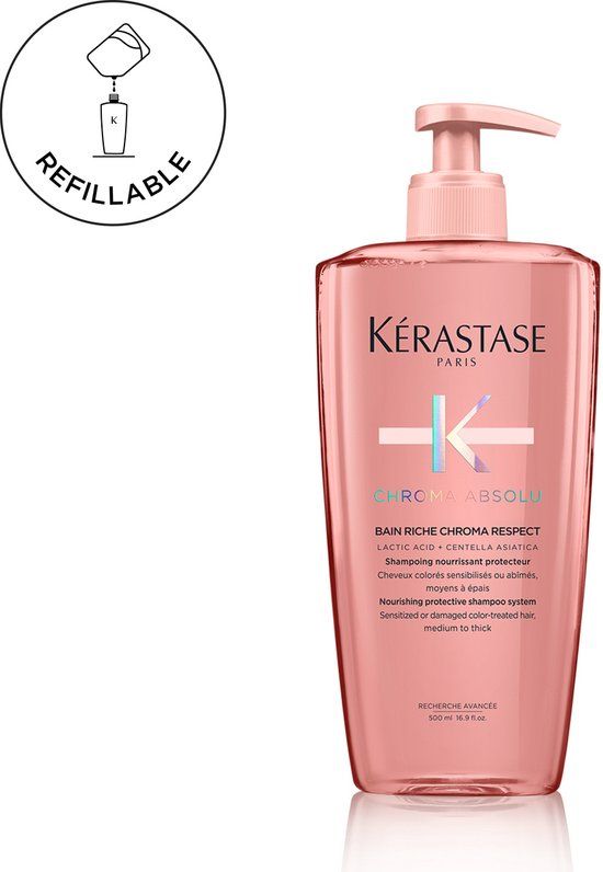 Kérastase Chroma Absolu Bain Riche Chroma Respect Shampoo - 500ml