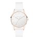 Tamaris Dames analoog kwartshorloge met siliconen armband TT-0121-PQ, roségoud