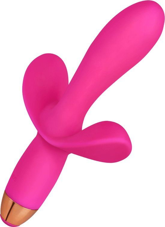 EIS, siliconen G-spot vibrator, 21 cm, roze