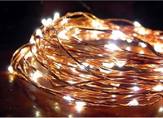 LED Haarlampjes Wit (2 meter 20 LED) - Wit