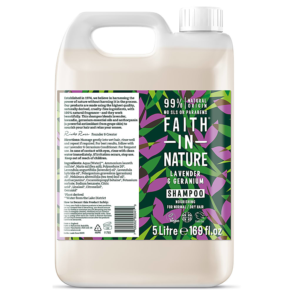 Faith in Nature Faith In Nature Lavendel & Geranium Shampoo - Navulling