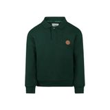 Koko Noko Rechtvallende Sweater - Donkergroen