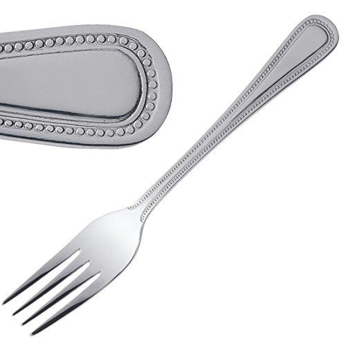 Olympia 9399 C126 Bead Tafelvork - Zilver (Pack van 12)