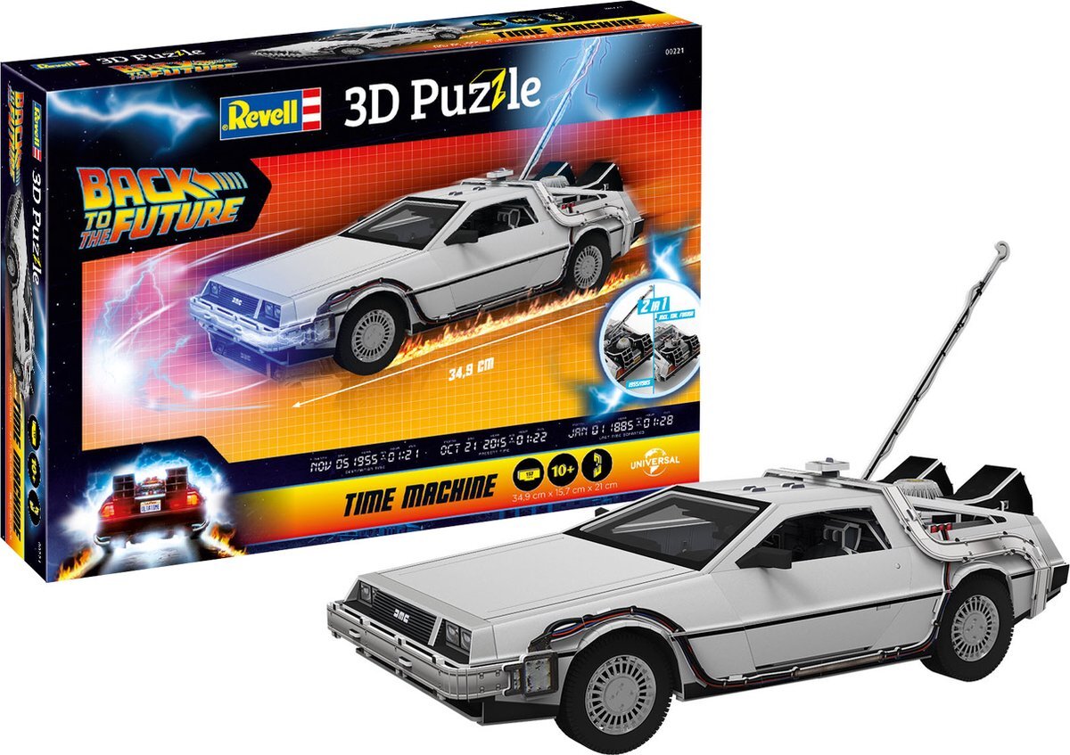 Revell 00221 DeLorean - Back to the Future 3D Puzzel