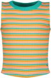 Vingino - Icon-fancy stripe rib top - Meisjes - Tops - Maat 176 - Katoen/Elastaan - Lente/Zomer 2026 - Kleur Waterfall