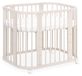 Waldin lit cododo 5-en-1, lit d'appoint en bois, matelas, ventilé, cachemire