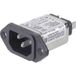 TE Connectivity 6609006-1 1EEJ1 Netfilter Met IEC-connector 250 V/AC 1 A 10 mH 1 stuk(s)