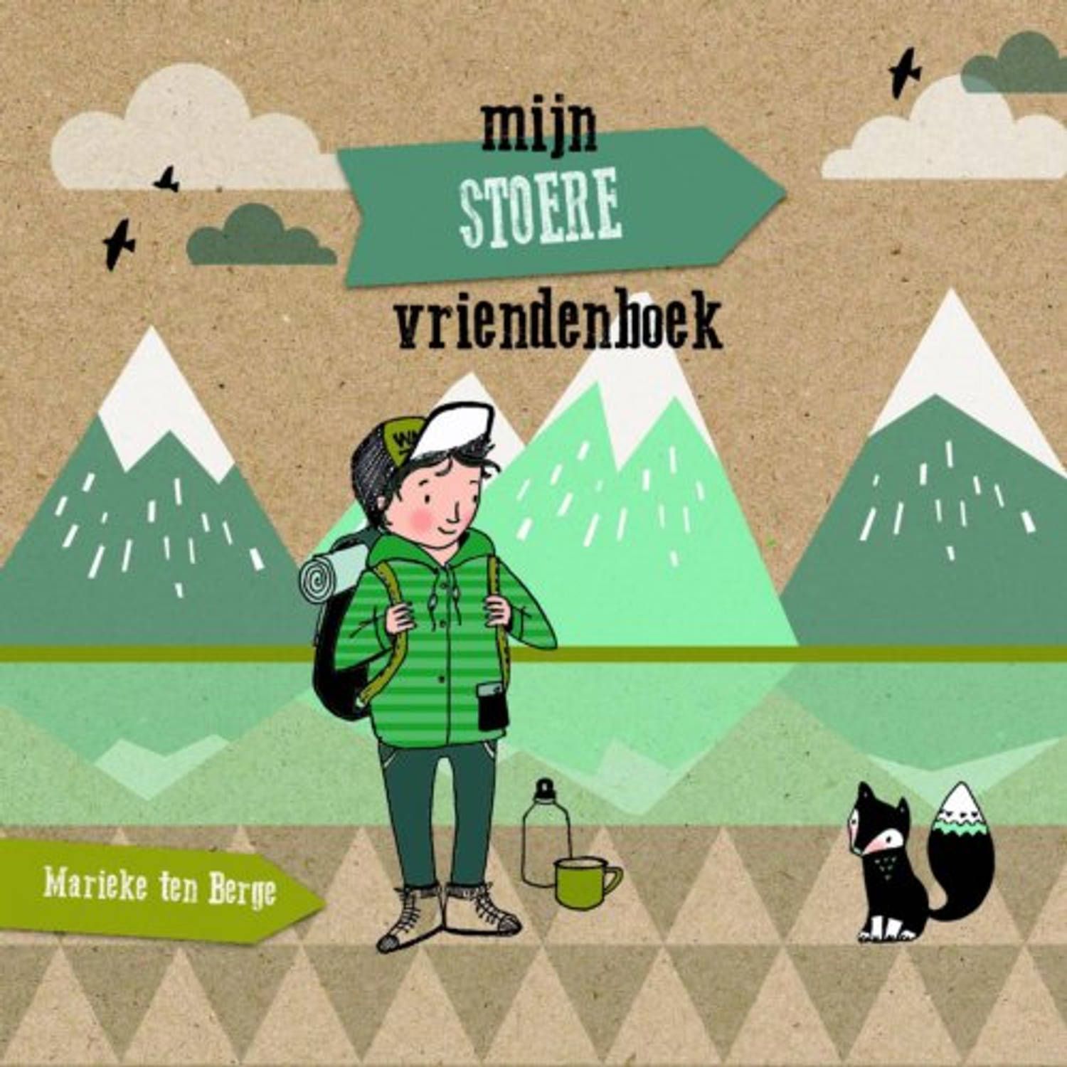 Mijn Stoere Vriendenboek - Marieke ten Berge - multi colour