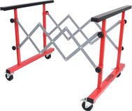Chariot télescopique, réglable, adapté aux objets jusqu'à 100 kg, portée 257-1380 mm