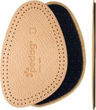 Pedag Leather 1/2 101 leren voorvoetzool – Geschikt voor hakken en normale schoenen, van latex en leer – De Pedag Leather 1/2 101 is een halve leren zool voor de voorvoet – 45/46