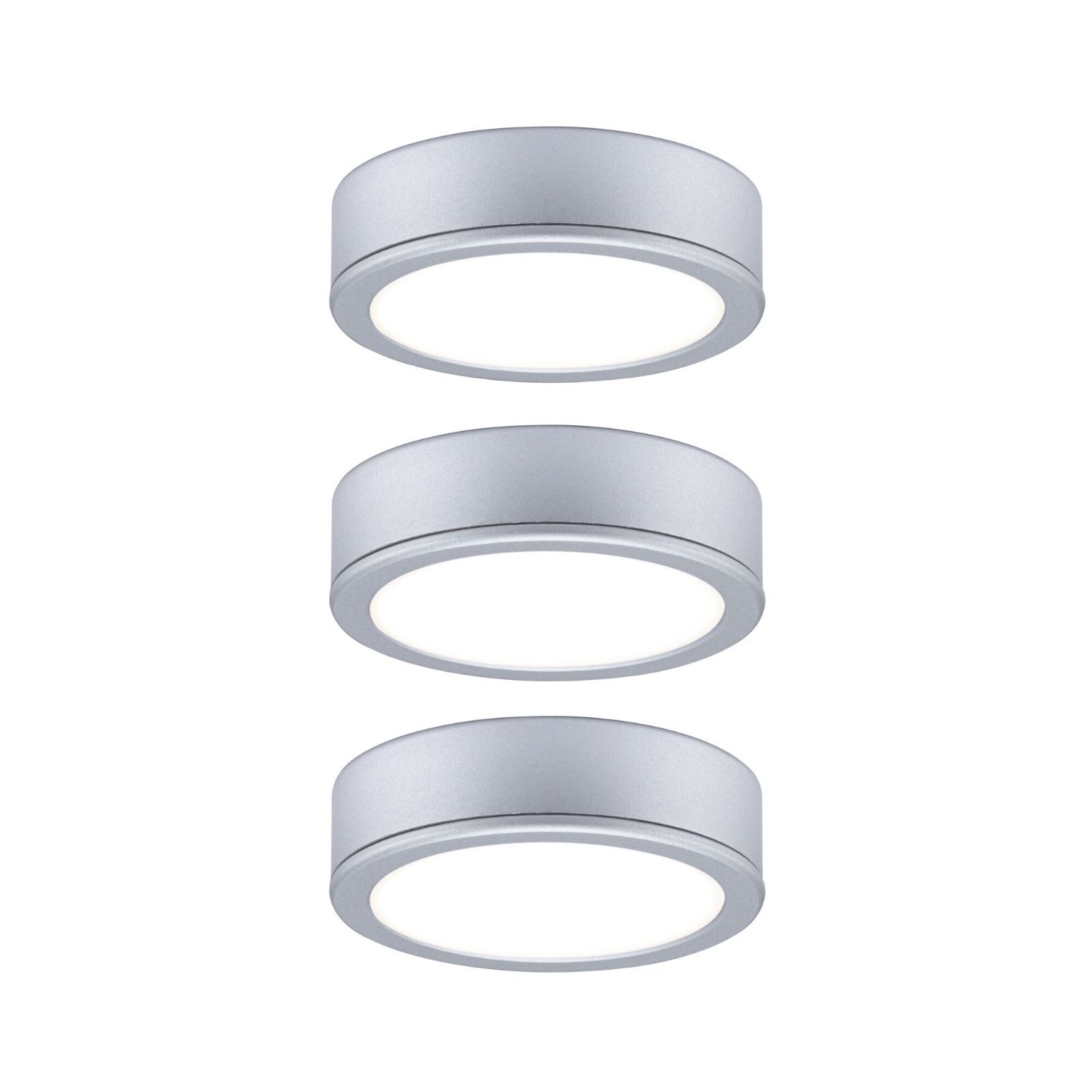 Paulmann Pukk LED Onderkastverlichting - 3x3,5W - Chroom Mat