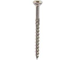 Woodies 61440372 Ultimate Spaanplaatschroef - Geelverzinkt - Verzonken kop - Deeldraad - TX20 - 4.0 x 40mm (200st)