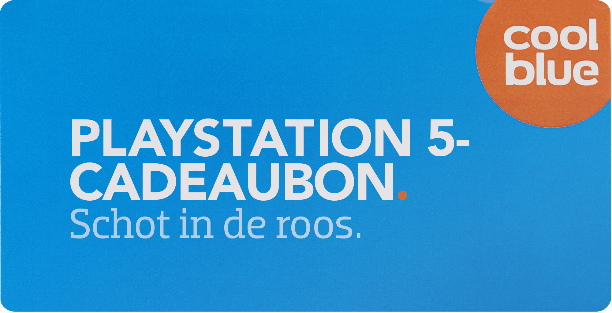 Coolblue PlayStation 5 cadeaubon van 100 euro