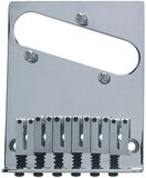 Fender Tele Bridge Set Am Series Chrom, 6 Reiter - Gitaaronderdeel