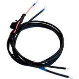 Phaesun 101870 Câble de batterie 2 x 6 mm² 30 A Longueur de câble 1.50 m