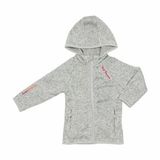 Peak Mountain Fleece sweater voor meisjes Fatora Grijs Polyester Capuchon Herfst/Winter 2021