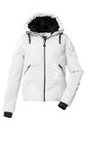 killtec KSW 113 WMN Ski QLTD JCKT dames Gewatteerd jack/ski-jack/functionele jas in donslook met capuchon en afritsbare sneeuwvanger