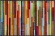 wash+dry Kleen-Tex Mikado Stripes Deurmat 50 x 75 cm
