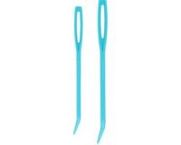 Clover Jumbo Maasnaald Set Blauw 2 Stuks