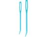 Clover Jumbo Maasnaald Set Blauw 2 Stuks