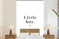 Nr1Wallpaper Fotobehang Kinderen - Spreuken - Little boy - Quotes - Jongens - 170x260 cm - Vlies