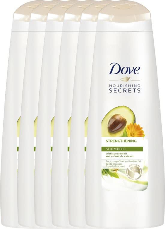Dove Nourishing Secrets Strengthening - 6 x 250 ml - Shampoo