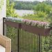 Maison Exclusive - Balcon (2 pièces) Marron 80 x 17 x 17 cm Métal
