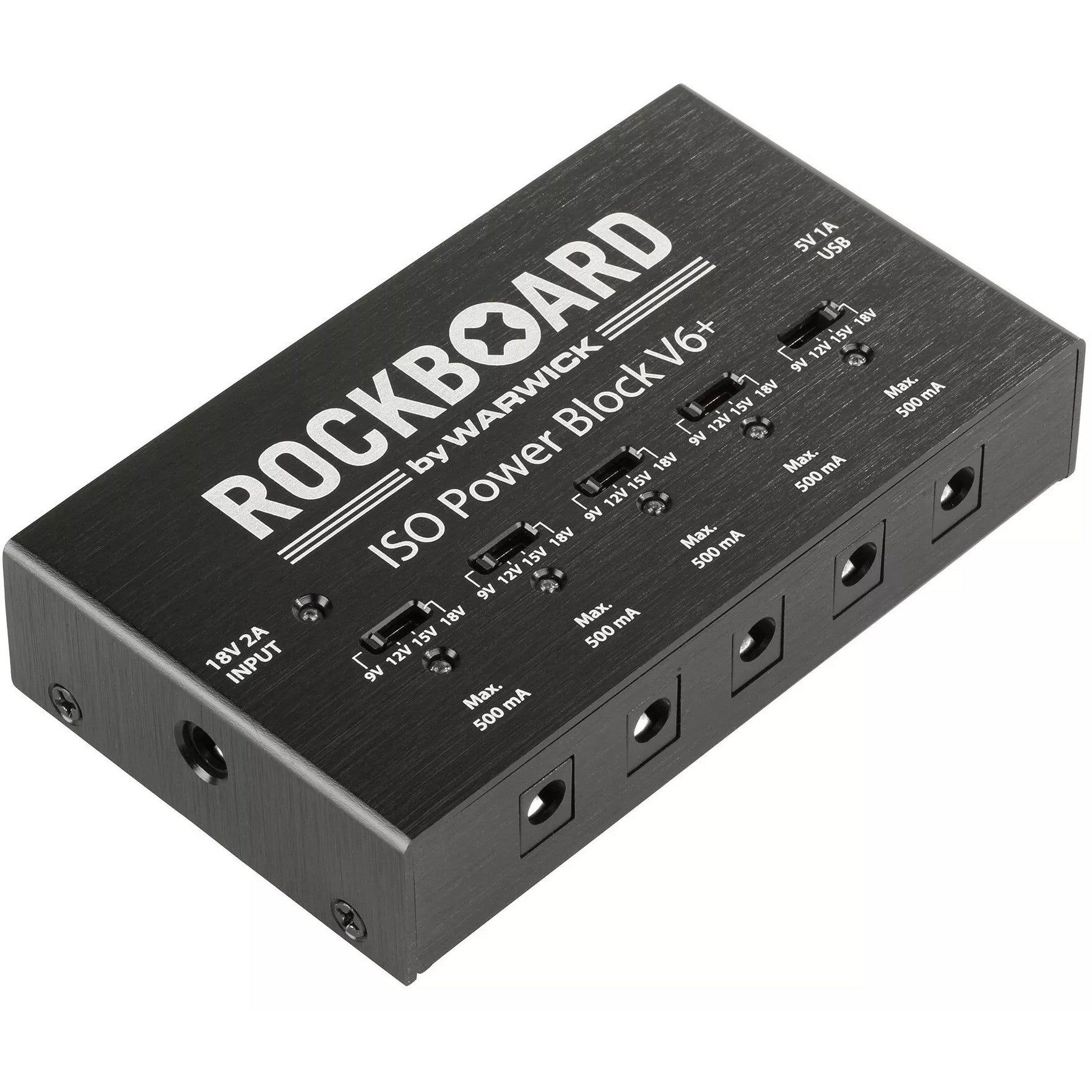 RockBoard ISO Power Block V6+ - Multi-voeding voor effectpedalen