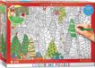EUROGRAPHICS Puzzle: Sapins de Noël, 300 pièces + système d'accrochage