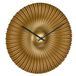TFA Dostmann TFA radio gestuurde wandklok - kunststof - goud - Dia 18 cm - rond