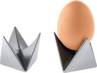 Alessi Roost Eierdopjes - Zilver - Aluminium - 2 stuks
