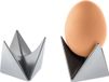 Alessi Roost Eierdopjes - Zilver - Aluminium - 2 stuks