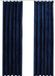 vidaXL - Gordijnen - verduisterend - 2 - st - met - haken - 140x175 - cm - fluweel - blauw