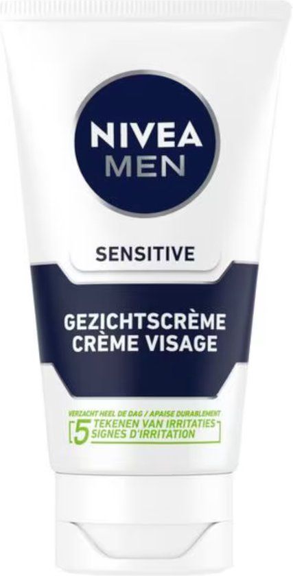 NIVEA MEN Sensitive Dagcrème - 75 ml - Gezichtscrème voor de gevoelige huid