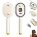 Elektrische sproeikam met luchtkussen en massage, oplaadbaar, beige