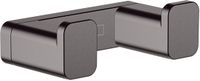 Hansgrohe Addstoris Handdoekhaak Dubbel - Brushed Black Chrome
