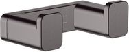 Hansgrohe Addstoris Handdoekhaak Dubbel - Brushed Black Chrome