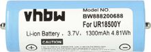 vhbw accu compatibel met Braun Silk-épil 7 Dual Epil. 7891 WD (5377), 7 Dual Epil. 7871 WD (5377, 7 SE 7175 (5377) rasoir (1300 mAh, 3,7 V, Li-Ion)